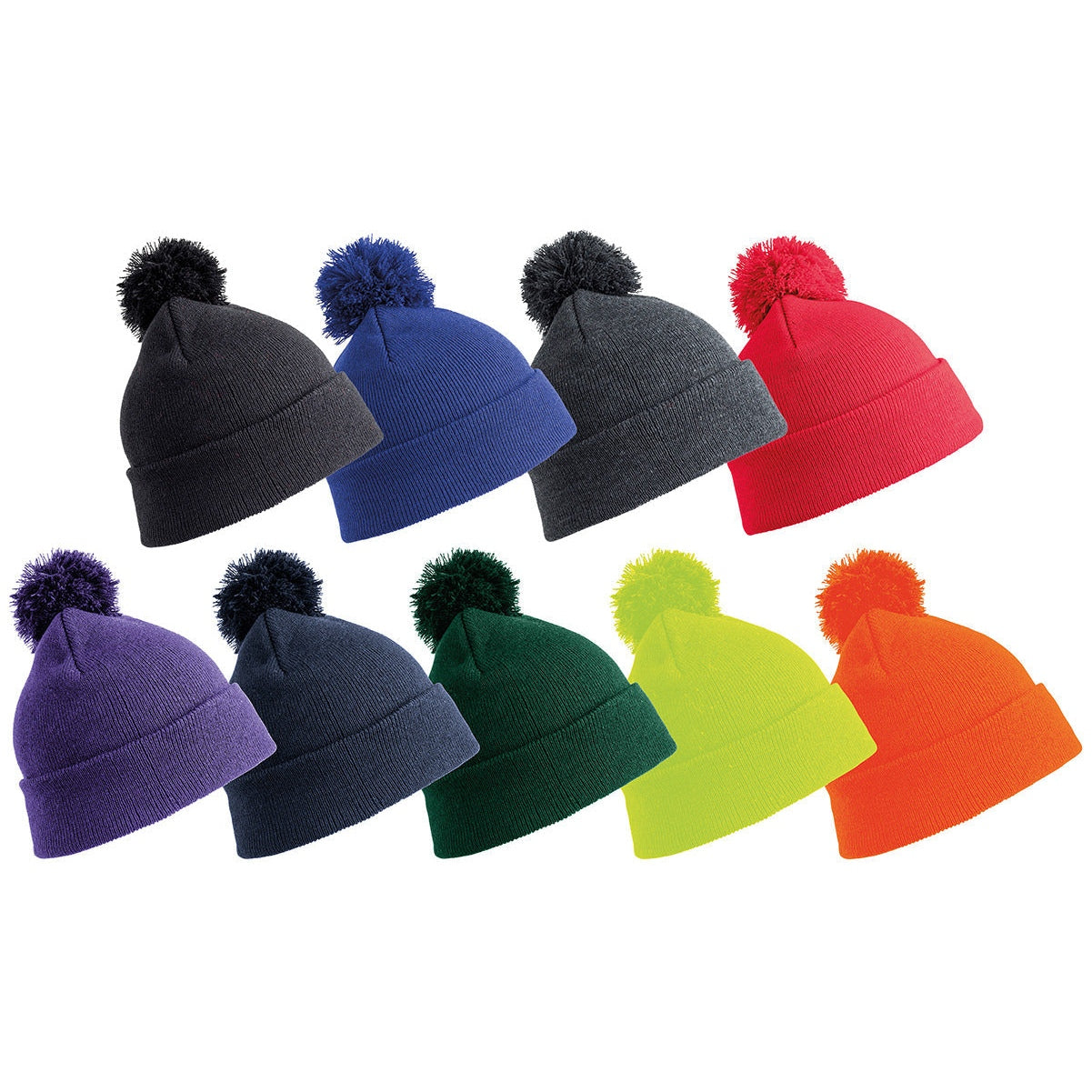 Result Winter Essentials Junior Pom Pom Beanie