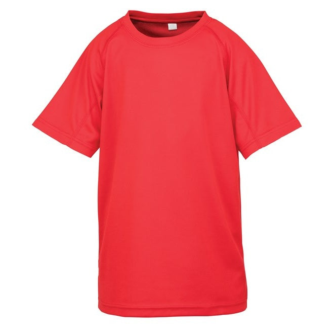 Spiro Junior Performance Aircool Tee