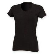 Sf Feel Good Women's Stretch V-Neck T-Shirt