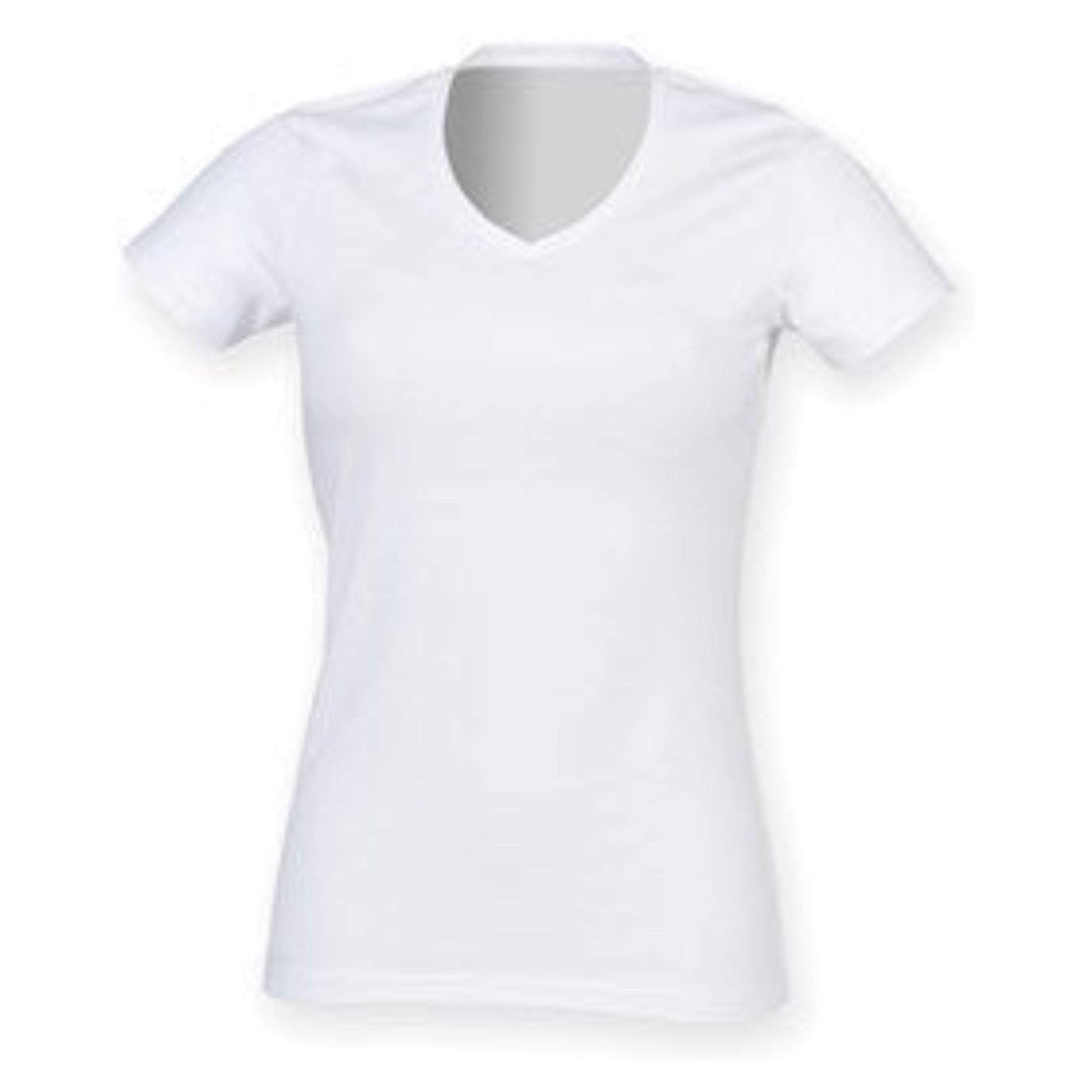 Sf Feel Good Women's Stretch V-Neck T-Shirt