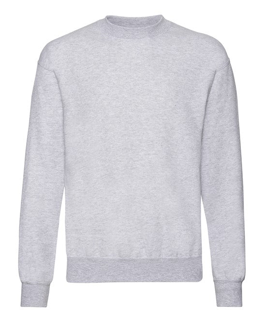 Fruit Of The Loom Classic 80/20 Set-In Sweatshirt - Heather Grey*?
