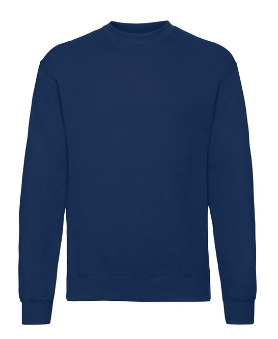 Fruit Of The Loom Classic 80/20 Set-In Sweatshirt - Navy*?