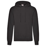 Fruit Of The Loom Classic 80/20 Hooded Sweatshirt - Black*?