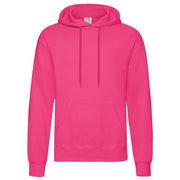 Fruit Of The Loom Classic 80/20 Hooded Sweatshirt - Fuchsia