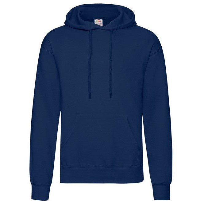Fruit Of The Loom Classic 80/20 Hooded Sweatshirt - Navy*