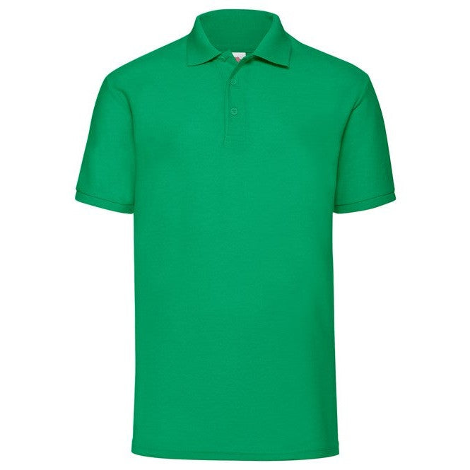 Fruit Of The Loom 65/35 Polo - Kelly Green
