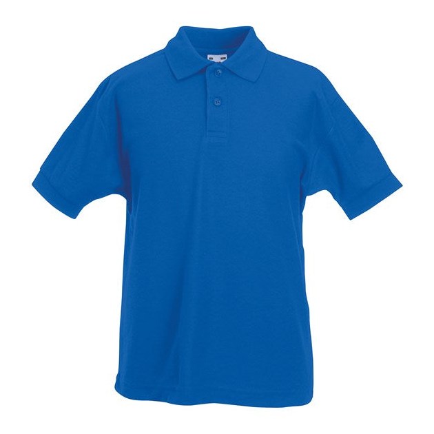 Fruit Of The Loom Kids 65/35 Piqué Polo