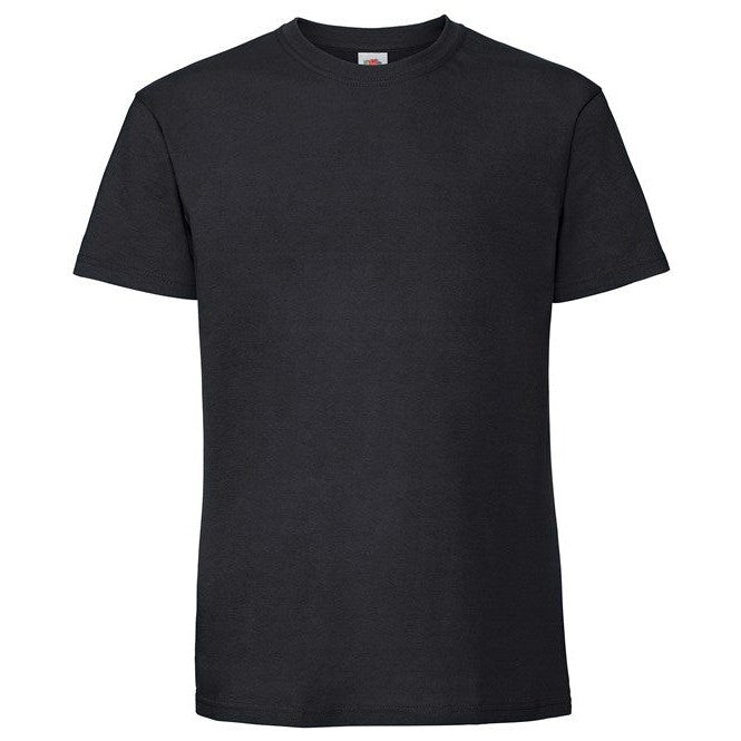 Fruit Of The Loom Iconic 195 Ringspun Premium T - Black*