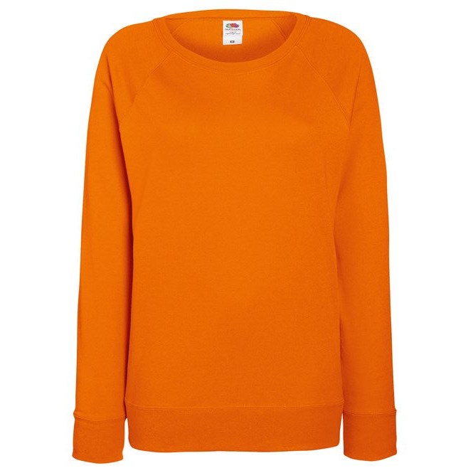 Fruit Of The Loom Women's Lightweight Raglan Sweatshirt