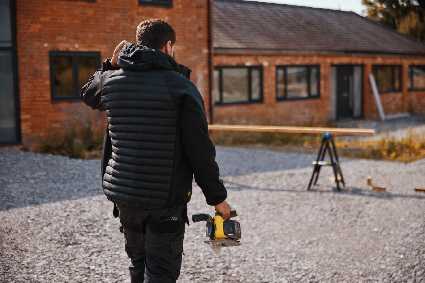 Ashcroft Apache Hybrid Jacket with Foldaway Hood