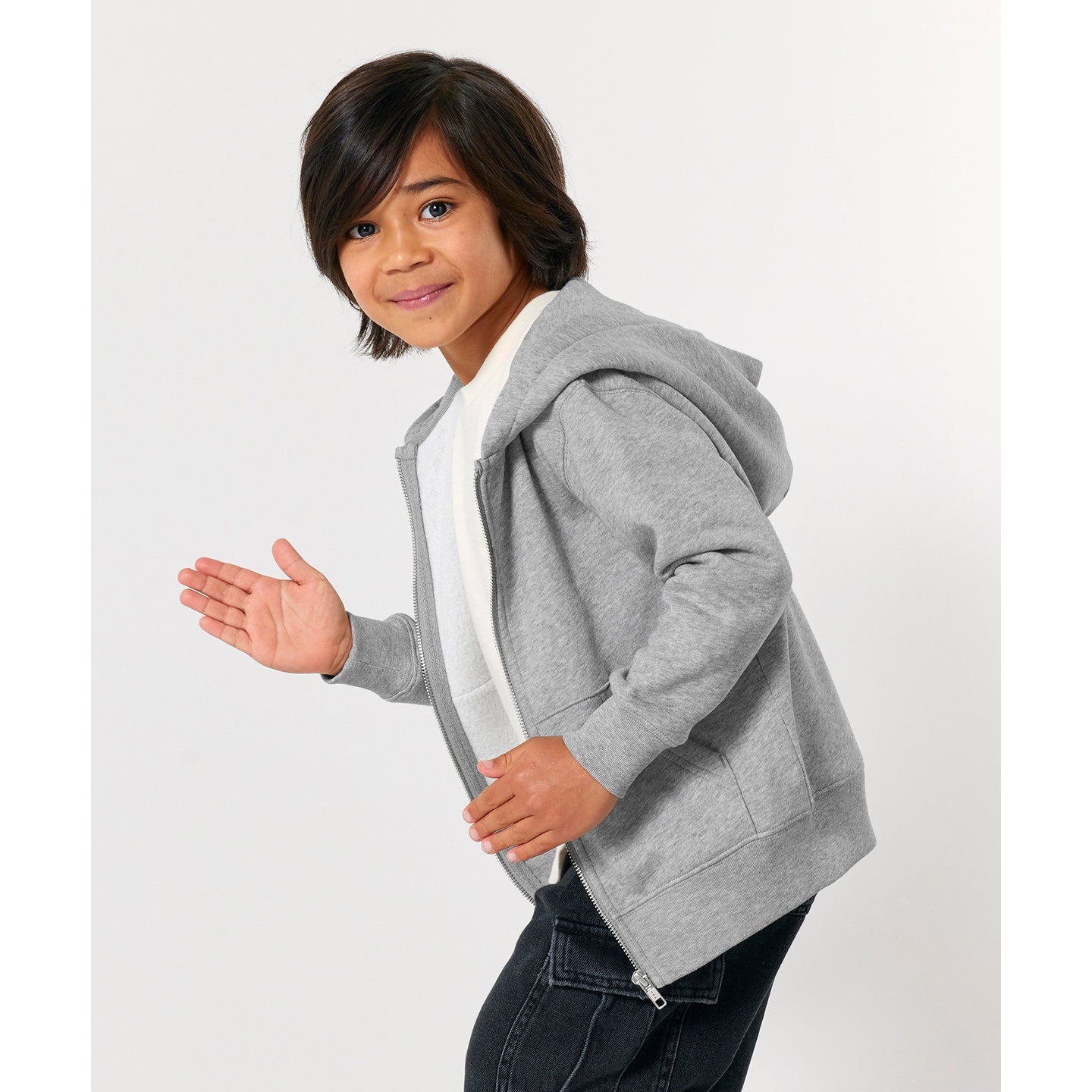 Stanley/Stella Kids Mini Cultivator 2.0 Iconic Zip-Thru Hoodie Sweatshirt (Stsk182)