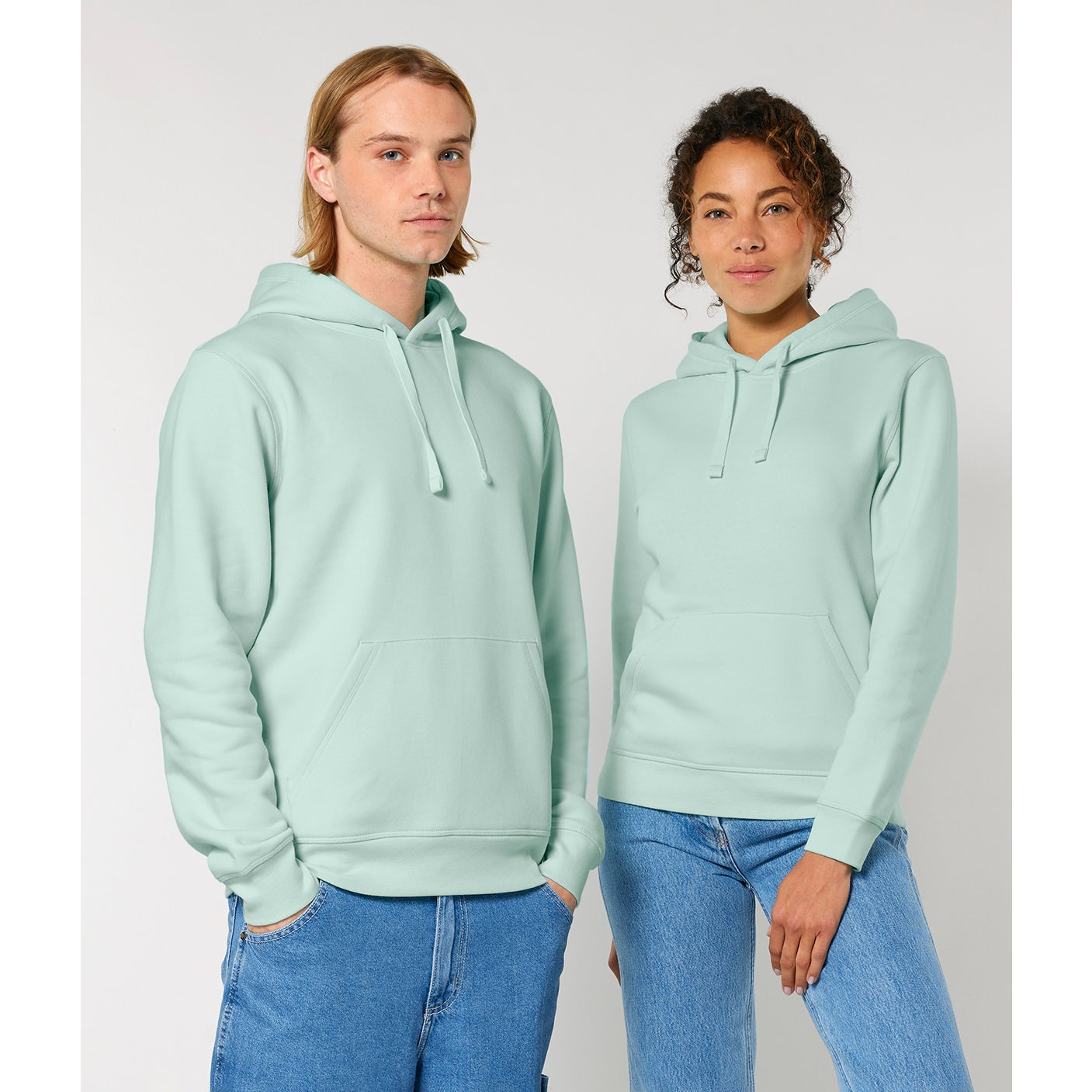 Stanley/Stella Unisex Drummer 2.0 Hoodie (Stsu168) - Caribbean Blue