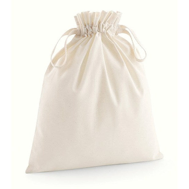 Westford Mill Organic Cotton Drawcord Bag