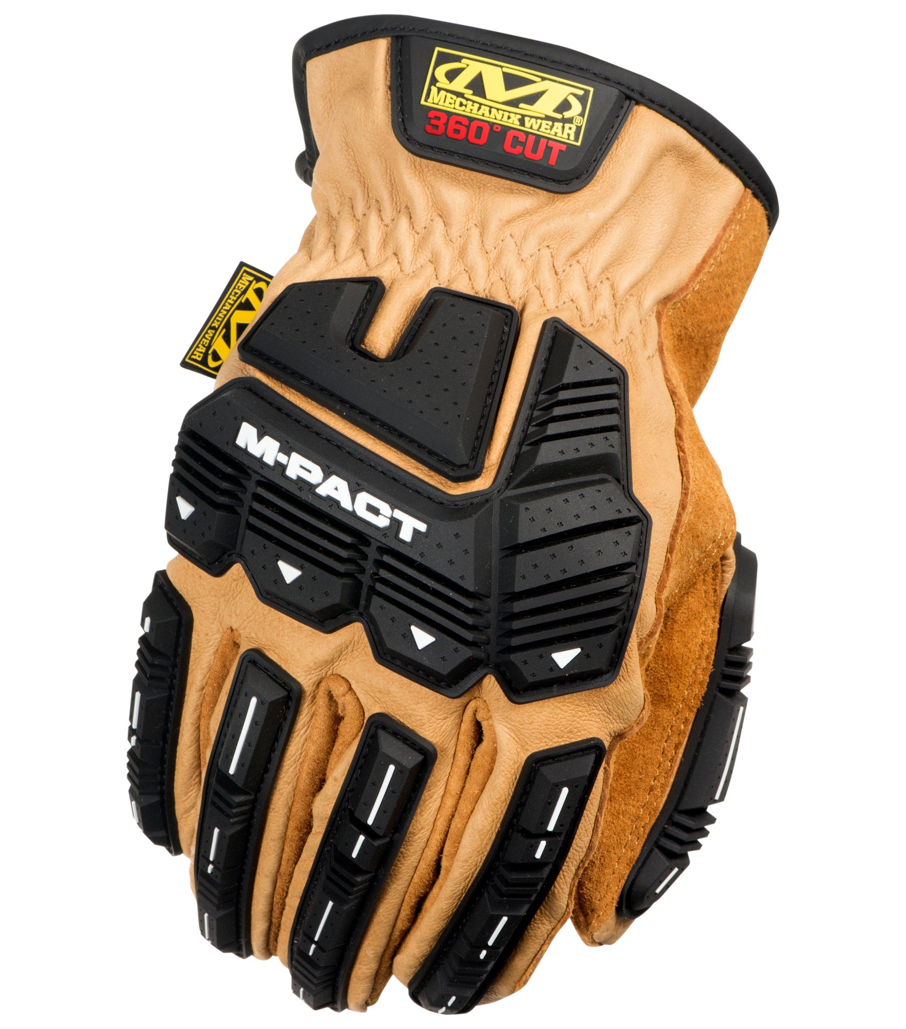 Mechanix Wear Durahide M-Pact Driver F9-360 Leather Impact Resistant Gloves