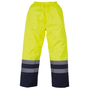 Yoko Hi-Vis Waterproof Overtrousers