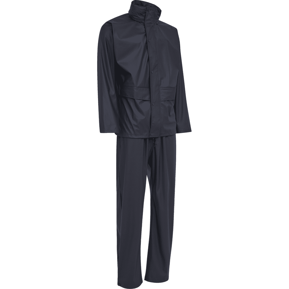 ELKA Dry Zone PU Jacket and Waist Trousers 0163124 #colour_navy