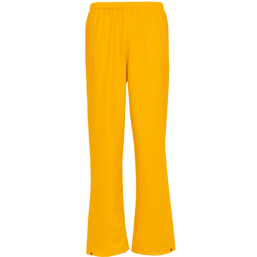 ELKA Dry Zone PU Waist Trousers 022400 #colour_yellow