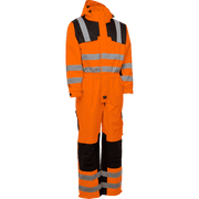 ELKA Visible Xtreme Thermal Coverall 088000R #colour_hi-vis-orange-black