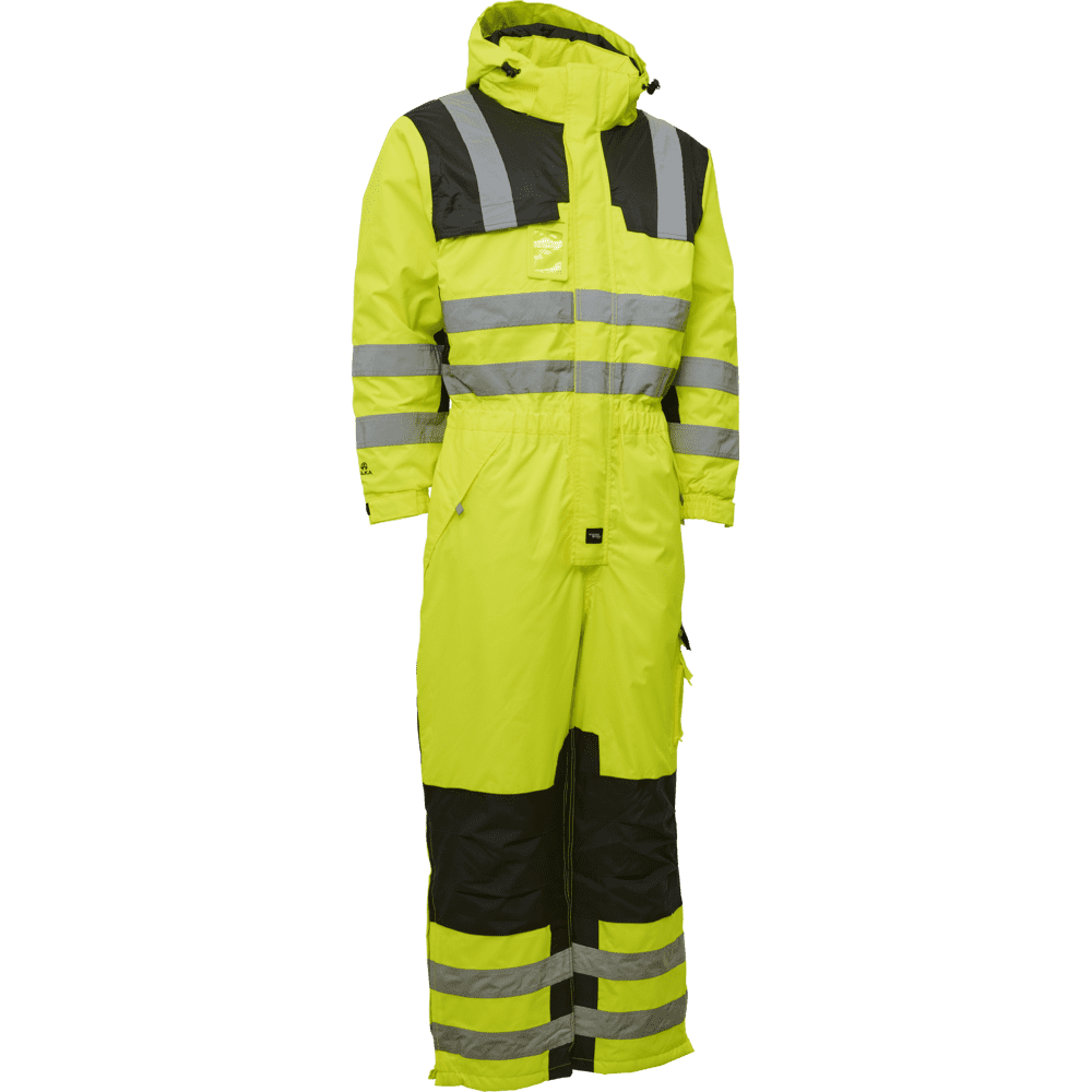 ELKA Visible Xtreme Thermal Coverall 088000R #colour_hi-vis-yell-black