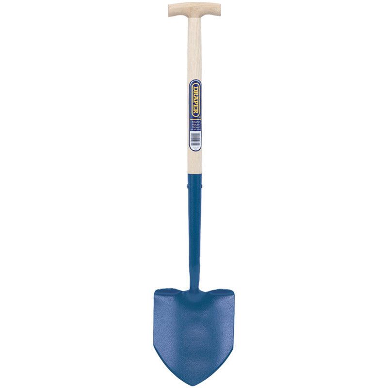Draper Expert Solid Forged Round Mouth Shovel T-Handled with Ash Shaft