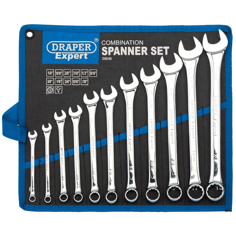 Draper Imperial Combination Spanner Set (11 Piece)