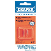 Draper Spare Bulbs (2) for Lanterns/Torches