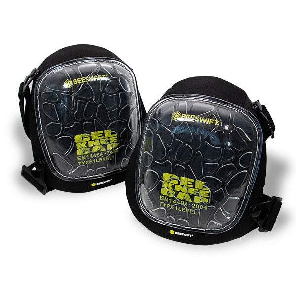 Beeswift Heavy Duty Gel Knee Pad Black