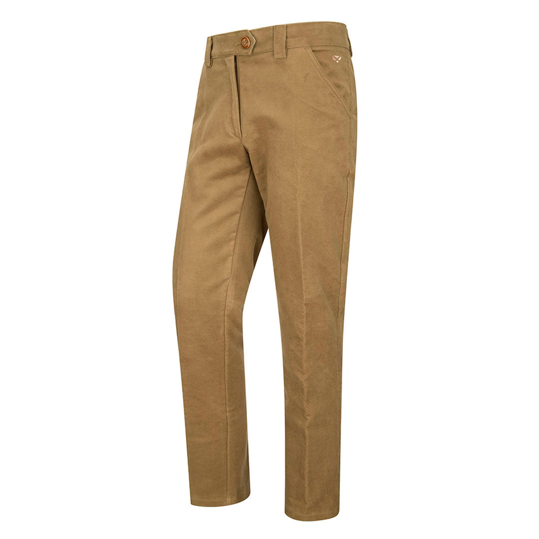 Tessuto Tecnico Stretch Hoggs Of Fife Carrick Technical Stretch Moleskin Jean In Dried Moss Jeans Comodi Cinque Tasche