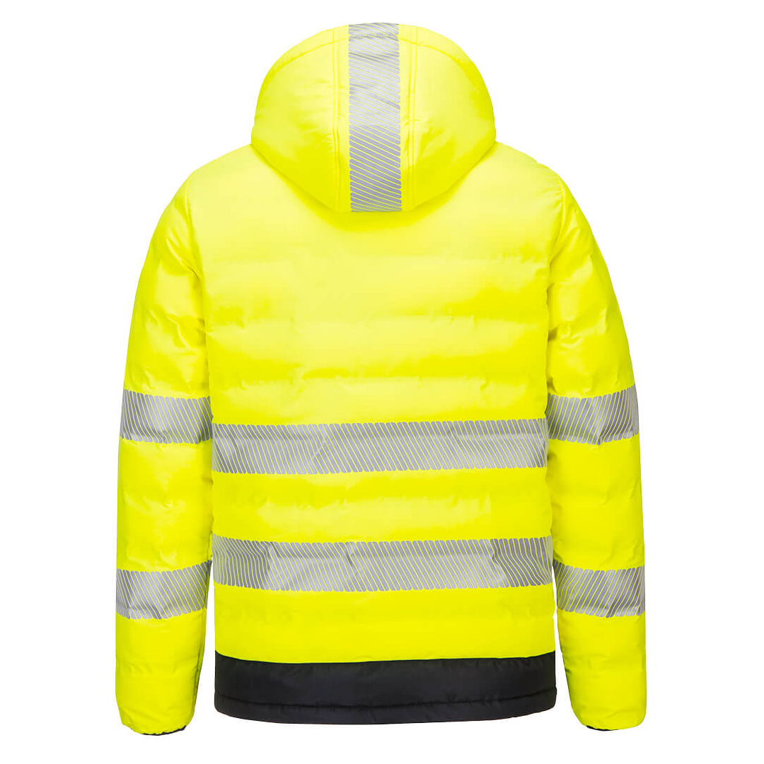Portwest Hi-Vis Ultrasonic Heated Tunnel Jacket