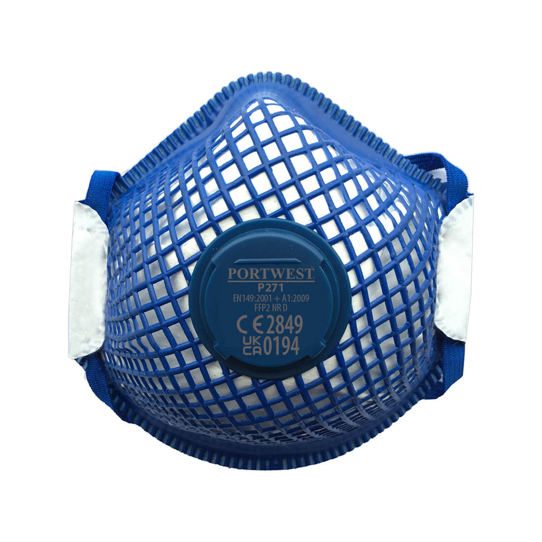 Portwest ERGONET FFP2 Valved Dolomite Respirator (Pack of 10)