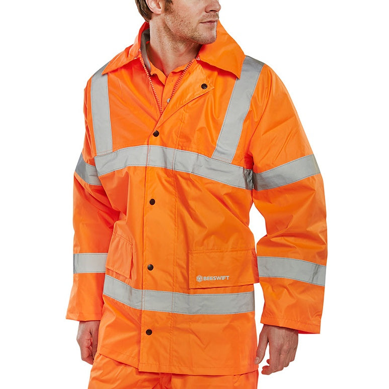 Beeswift Lightweight En471 Jacket Orange
