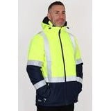 Bisley Taped Two Tone Hi-Vis Puffer Jacket