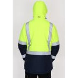 Bisley Taped Two Tone Hi-Vis Puffer Jacket