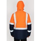 Bisley Taped Two Tone Hi-Vis Puffer Jacket