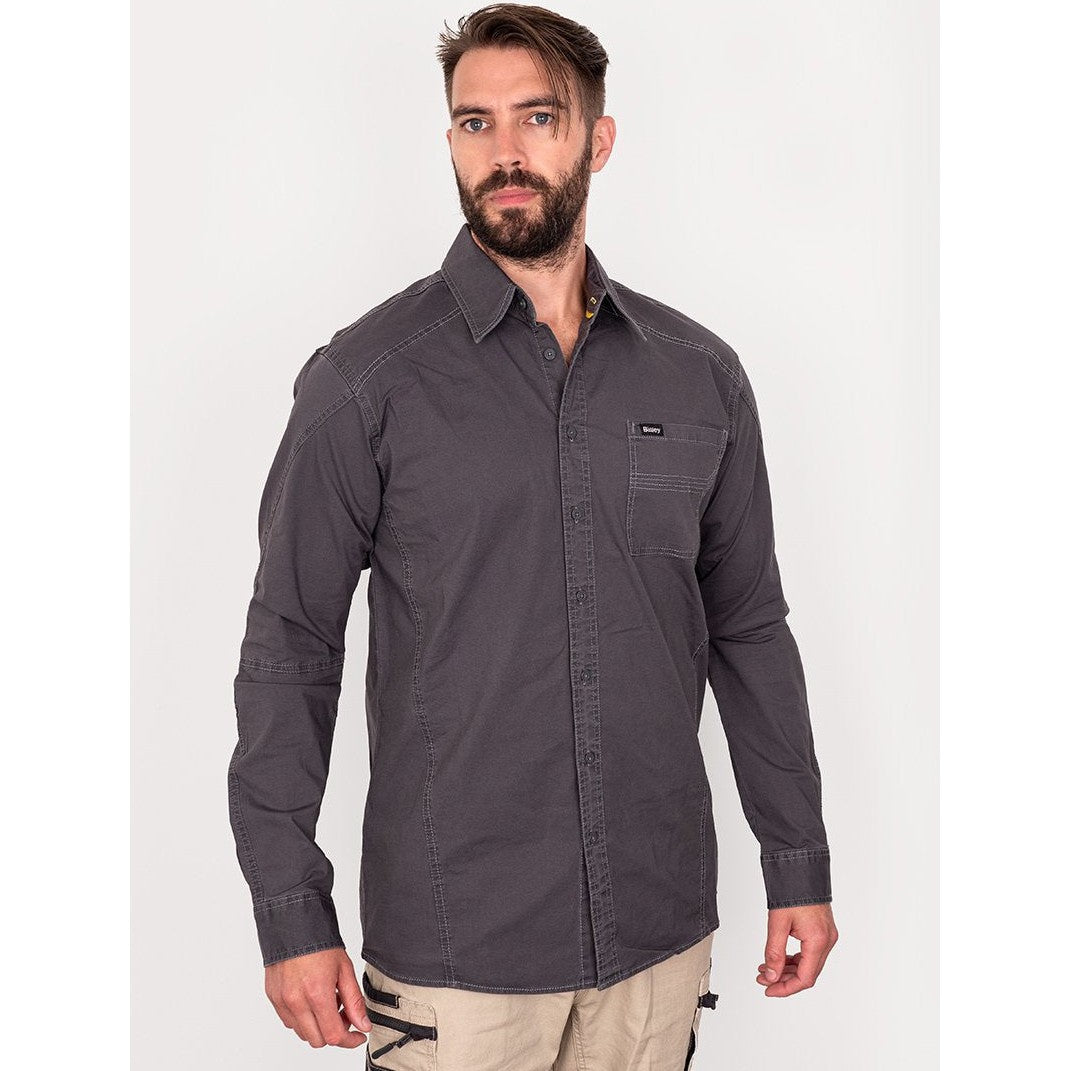 Bisley Flex & Move Long Sleeve Stretch Shirt