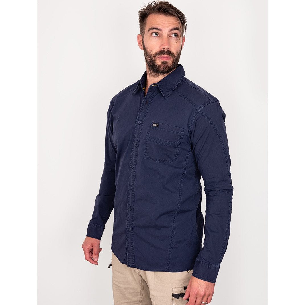 Bisley Flex & Move Long Sleeve Stretch Shirt