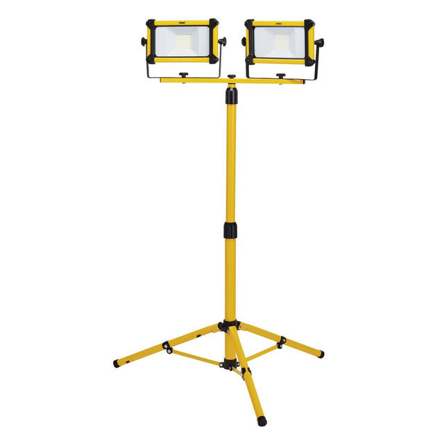 Draper Tools 110V Smd Led Tripod Site Light, 2 x 10W, 2200 Lumens