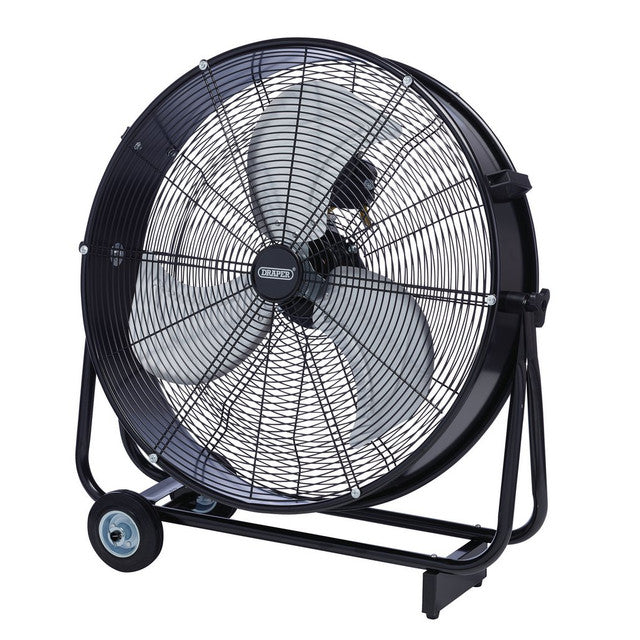Draper Tools 110V Drum Fan, 24"/610mm, 125W