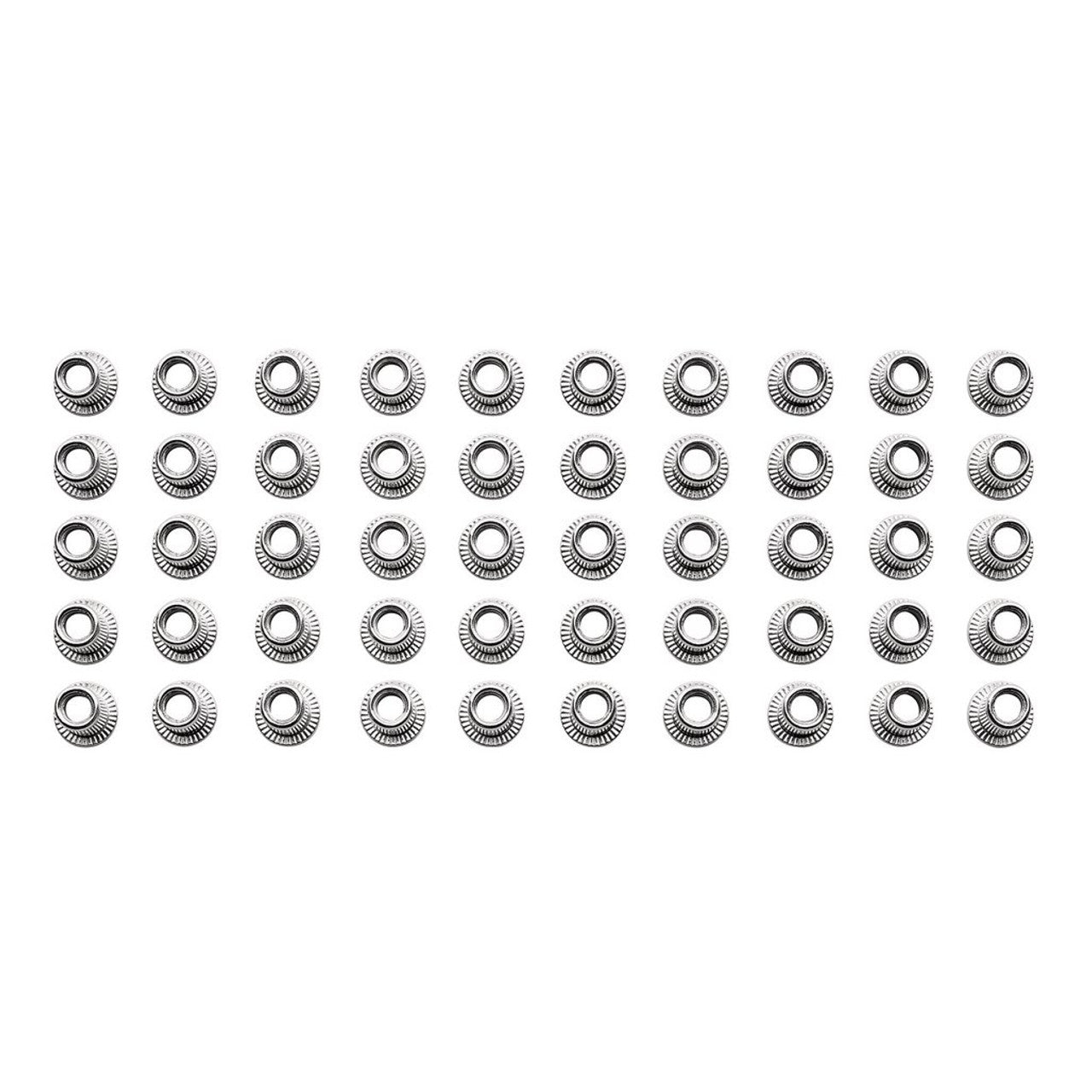 Draper Tools Zinc Plated Threaded Insert Rivet Nuts, M5 x 0.8mm (Pack Of 50)