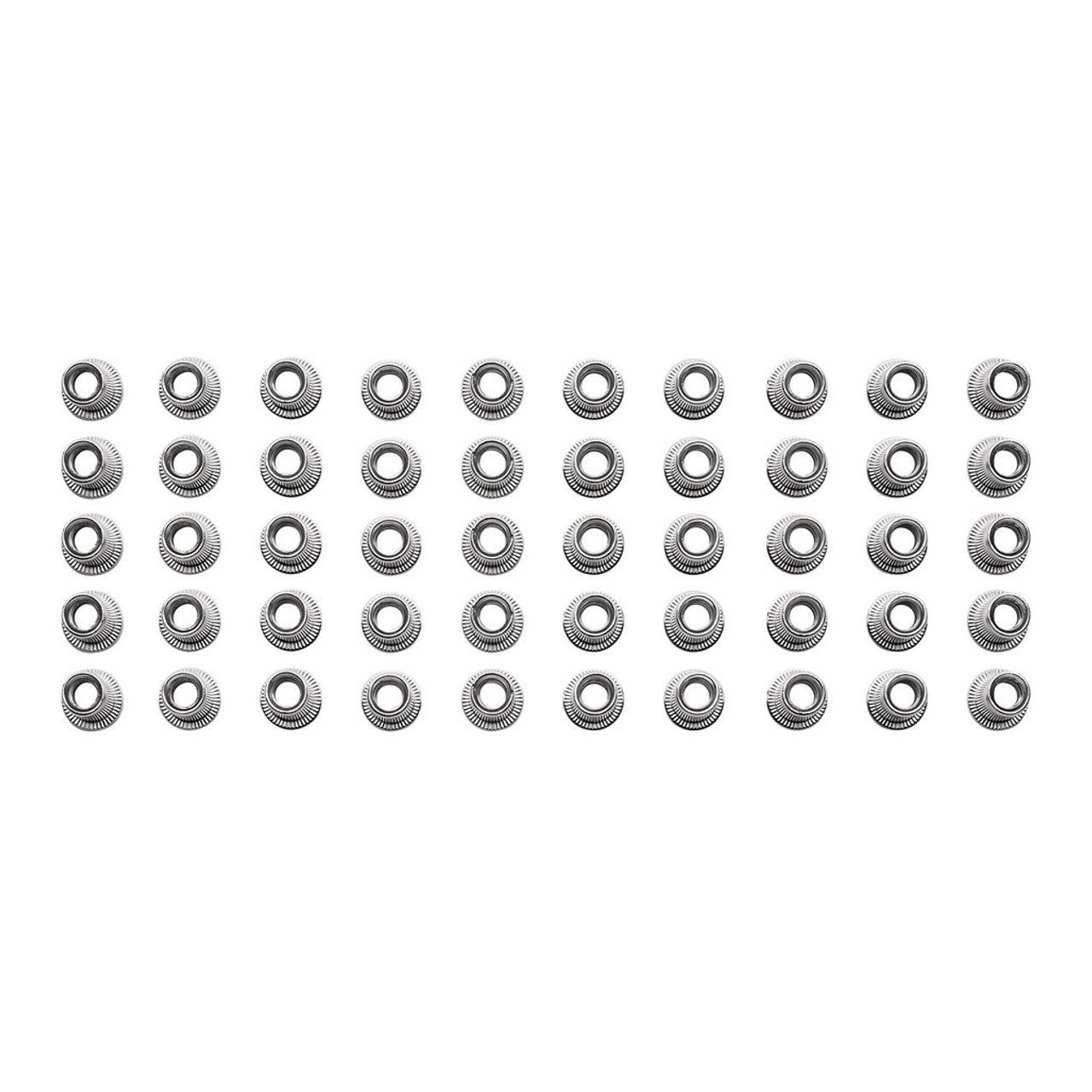 Draper Tools Zinc Plated Threaded Insert Rivet Nuts, M6 x 1.0mm (Pack Of 50)