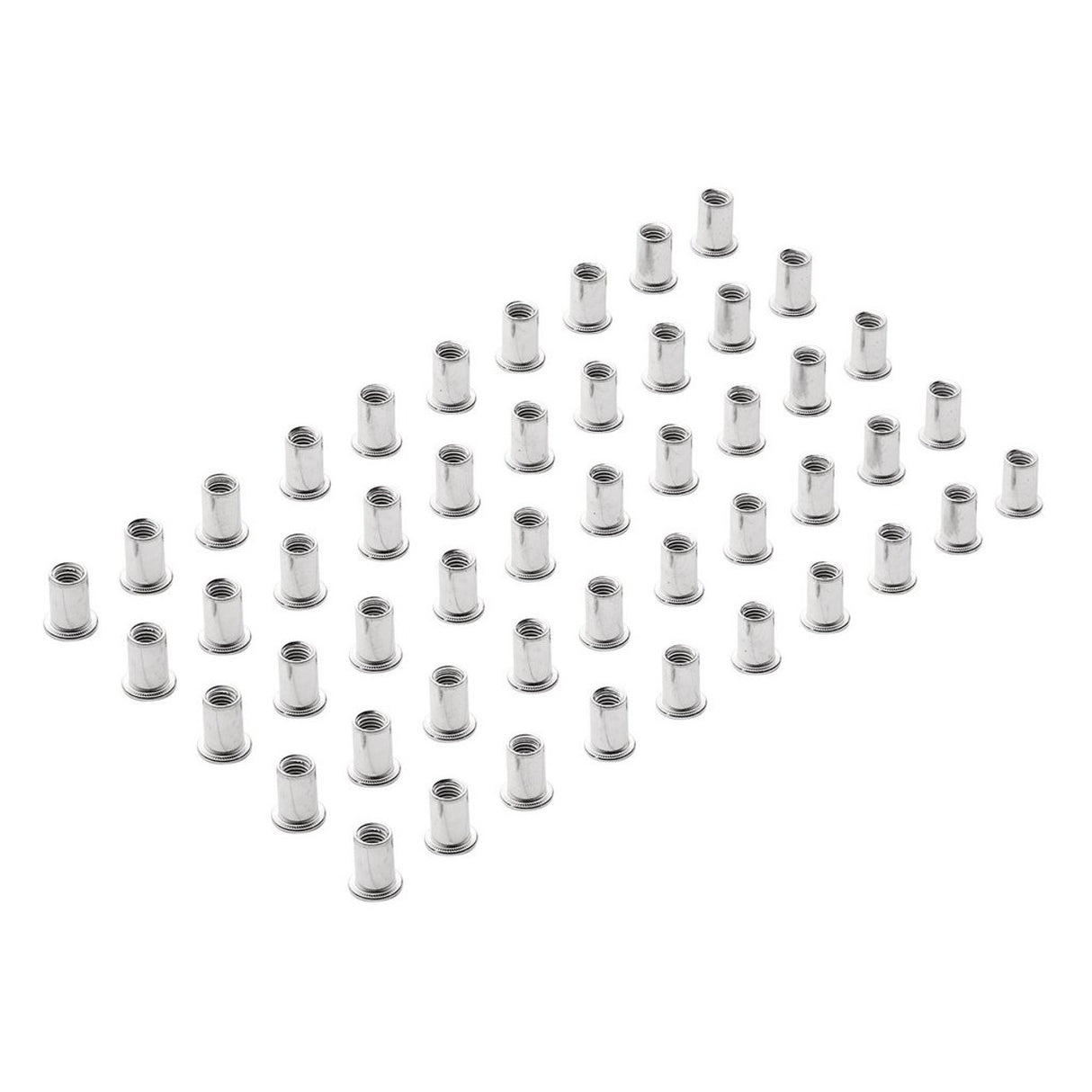 Draper Tools Zinc Plated Threaded Insert Rivet Nuts, M8 x 1.25mm (Pack Of 50)