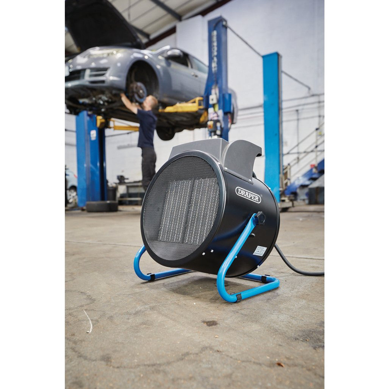 Draper Tools 400V Ptc Electric Space Heater, 9Kw