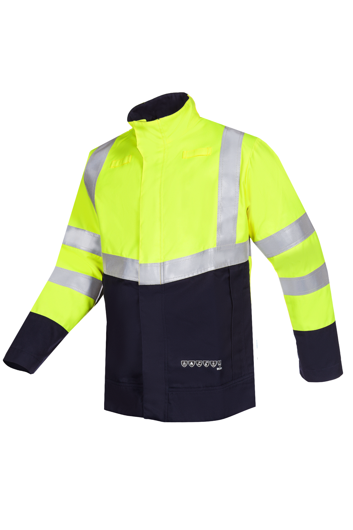 Sioen Lobau Hi-Vis Jacket With Arc Protection (Cl 2)