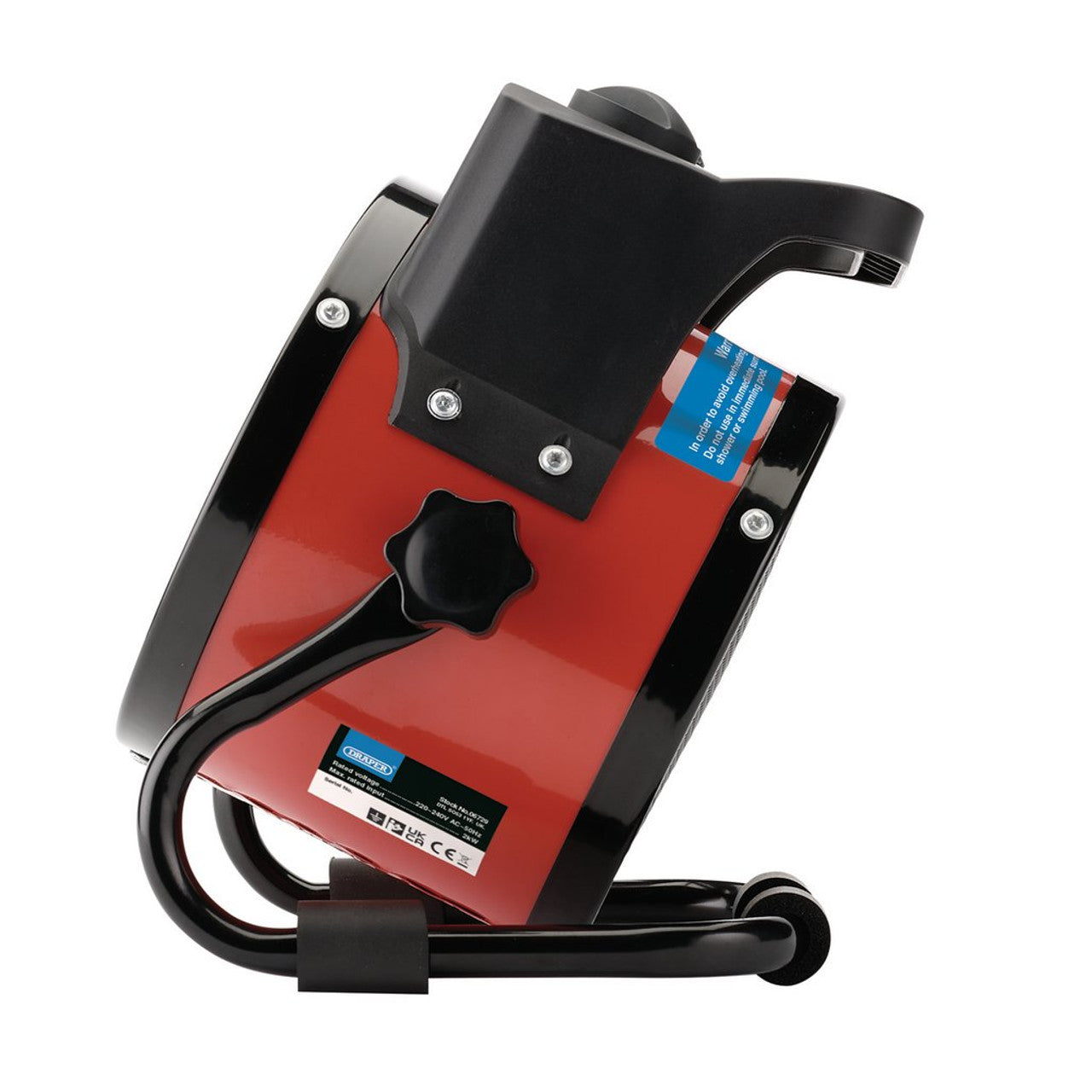 Draper Tools 230V Ptc Electric Space Heater, 2Kw, 6800 Btu