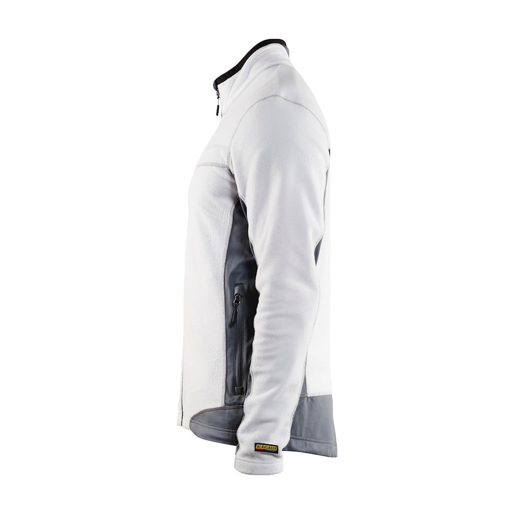 Blaklader Micro Fleece Jacket 4997 #colour_white-grey