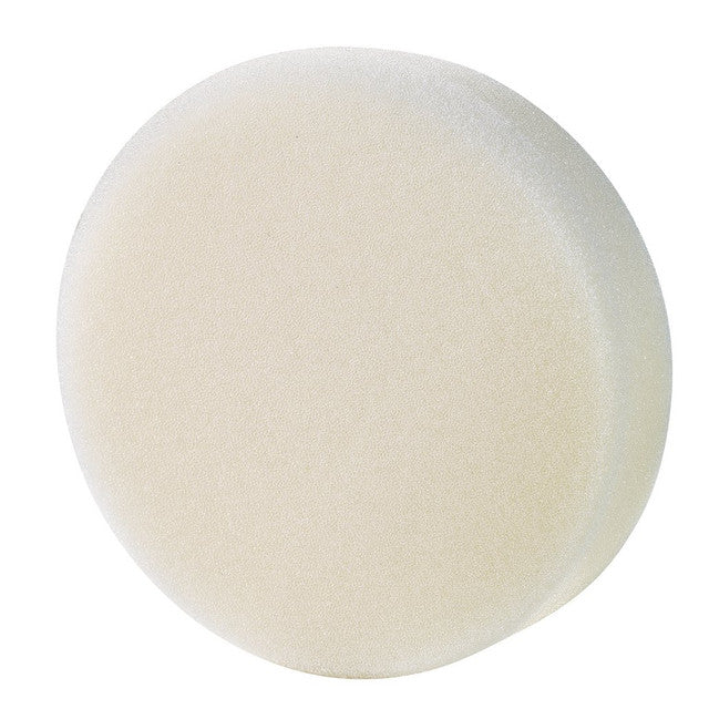 Draper Tools Medium-Light Polishing Pad, 125mm, White