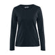 Blaklader Women's Long Sleeved T-Shirt 3301 #colour_dark-navy-blue