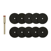 Draper Tools Cutting Wheels And Holder For D20 Engraver/Grinder (10 Piece)