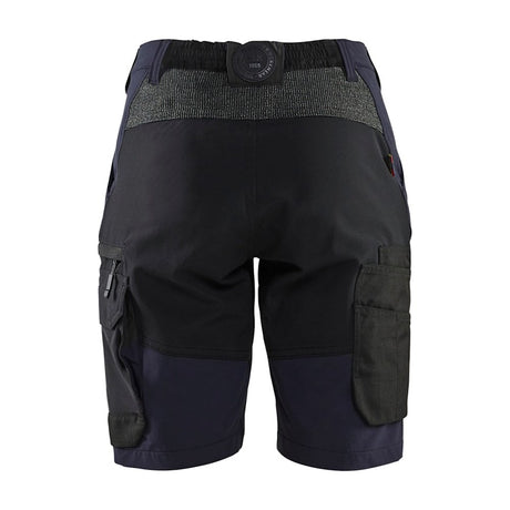Blaklader Service Shorts 4-Way Stretch Women 7123 #colour_dark-navy-black