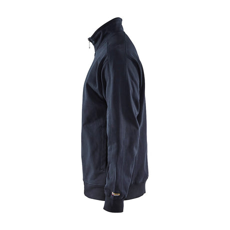 Blaklader Sweatshirt Full Zip 3349 #colour_dark-navy-blue